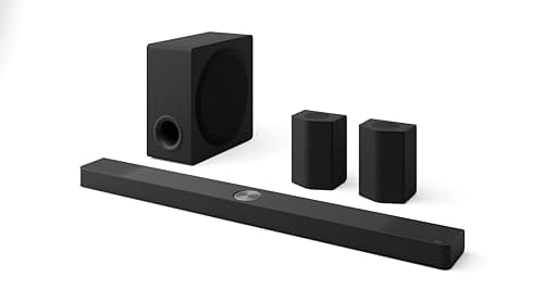 Home Teather Soundbar LG 810W RMS, Dolby Atmos, 9.1.5 Canais, Caixas de Som Traseiras - S95TR