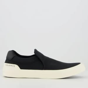 Tênis Aramis Daily Slip Canvas Preto.