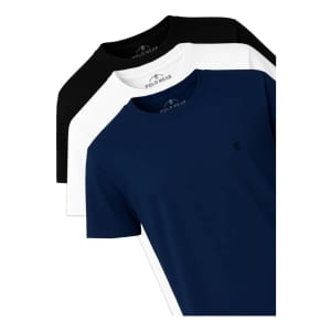 Kit com 3 Camisetas Polo Wear Premium