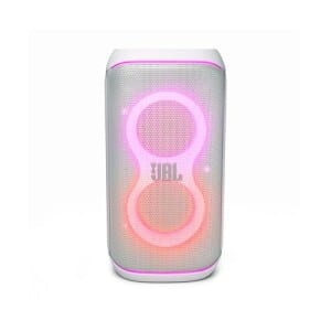 JBL Caixa de Som PartyBox Club 120 Bluetooth Show de Luzes À Prova de Respingos Som JBL Pro Sound 160W RMS - Branco