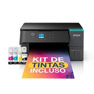 Multifuncional Epson EcoTank L4360, imprime frente e verso automático, Wi-Fi