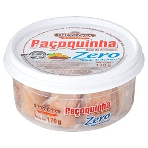 Paçoquinha Rolha Zero Adição De Açúcares 170G