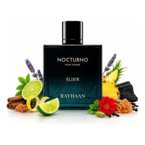 Perfume Árabe Rayhaan Nocturno Elixir Eau De Parfum 100ml