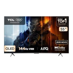 SMARTV QLED 55' 4K TCL 55P8K Google 144Hz