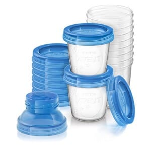 Copos para Armazenamento de Leite 180ml Philips Avent 10 peças