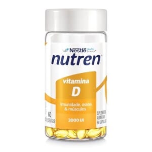 Nutren Suplemento Alimentar Vitamina D 2.000Ui 60 Cápsulas