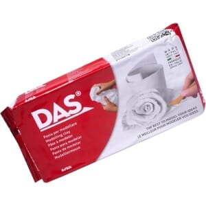 DAS, Massa Para Modelar, Branco, 1Kg