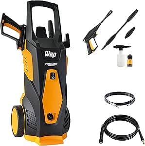 Wap Lavadora De Alta Pressão Premier 2600, 360l/h, Com Bico Turbo, Jato Em Leque E Concentrado, 2000psi 1800w 220v