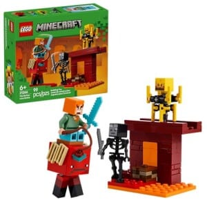 LEGO Minecraft A Batalha de Lava no Nether 21266 (99 Peças)
