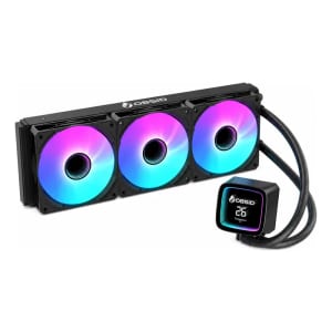 Water Cooler Obsid Pro 360 C Display Lcd E Argb Amd E Intel Preto