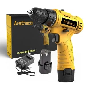 Parafusadeira Furadeira Sem Fio 25n 38 12v 10mm Bivolt Bateria Arstheco