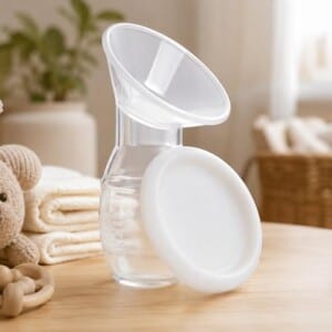 Coletor de Leite em Silicone Com tampa