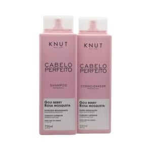 KNUT Cabelo Perfeito Kit | Shampoo + Condicionador (750?ml + 550?ml)
