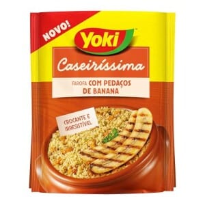Farofa Crocante Mandioca Banana Yoki 200g
