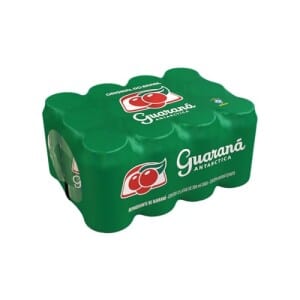 Refrigerante Zero Guaraná Antarctica, Lata 350ml, Pack com 12 unidades