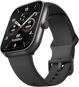 Bettdow SmartWatch, relogio smartwatch com 1.91" Ecrã tátil e AI, à prova d'água IP68, relogio feminino e masculino com 100+ Modos Esportivos Faz e