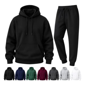 Conjunto Calça E Blusa De Moletom Liso