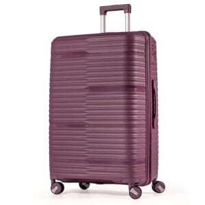Mala Grande De Viagem 32Kg Polipropileno 8 Rodas 360 Giratória Para Despachar Rígida Leve Tamanho G Viajem Internacion