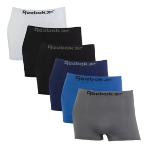 Kit com 6 Cuecas Reebok Boxer Microfibra