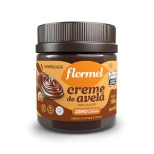 Creme de Avelã com Cacau Flormel Zero Açúcar 150g