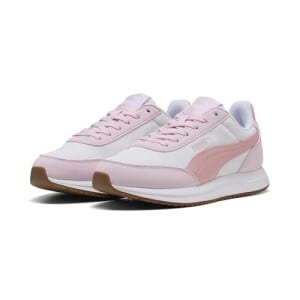 Tênis Puma R78 Lightwind Branco e Rosa 36