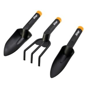 Kit Jardinagem Manual com Duas Pás e Ancinho