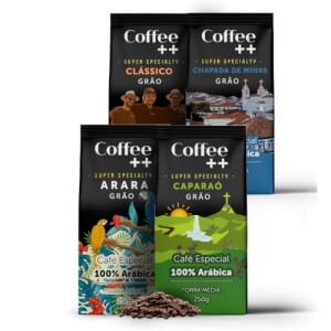 Kit 4 un. Coffee++ Café Especial Em Grãos