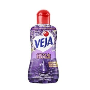 Veja Gotas de Perfume Quartzo Rosa Jasmim 100 ml