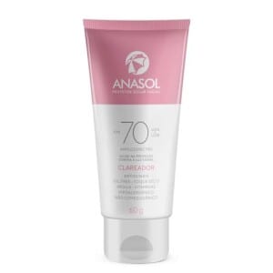 Protetor Solar Facial FPS 70 Clareador 60g