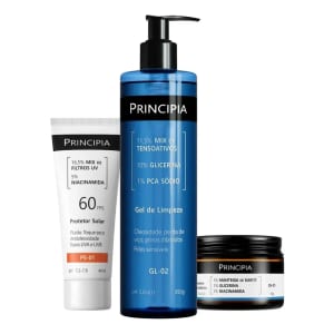 Kit principia para rotina de skincare