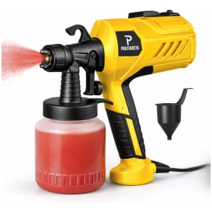 Pistola De Pintura 400w Profissional Elétrica Pulverizadora 800ml Regulações De Spray Prevenção De Refluxo Para Pro