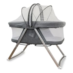 Moisés Berço Portátil Com Balanço Comfy Maxi Baby Até 9kgs