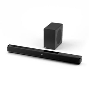 Soundbar Barra de Som com Subwoofer sem Fio Get 2.1 240W RMS Bluetooth, USB, HDMI, Preto, Som Imersivo