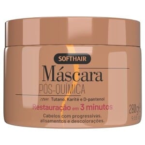Soft Hair Mascara Pos Quimica Soft Novo 280Ml