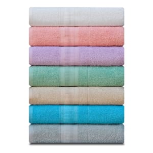 Kit C4 Toalhas De Banho Gigante 70x1,35cm Toalhão Algodão