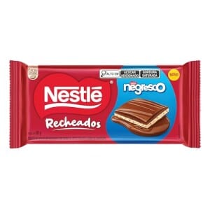 Nestlé Negresco Recheado 90g Tablete