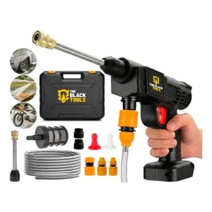 Lavadora Lava Jato Portátil Pressão 600w Bivolt + Maleta 127220v 60Hz
