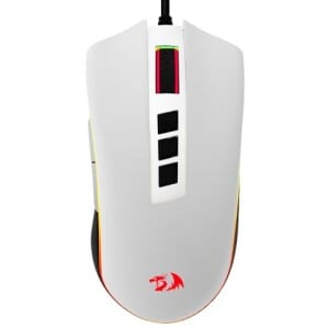 Mouse Gamer Redragon Cobra V2 Special Edition Cypher Branco e Preto RGB M711A-RGB