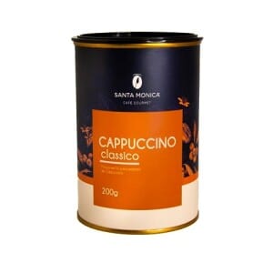 Cappuccino em pó Santa Mônica - Lata 200g