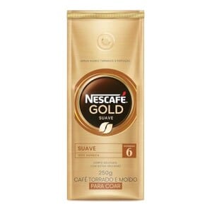 Café Torrado e Moído NESCAFÉ Gold Suave 250g