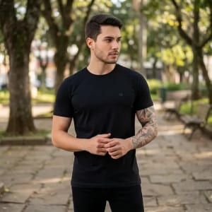 Camiseta Ogochi Básica Algodão