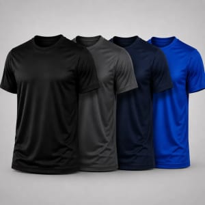 Kit com 4 Camisetas Dry Fit
