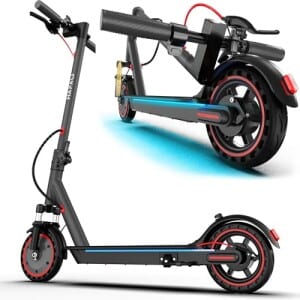 Patinete Elétrico AdultoScooter Elétrica - 37 km Autonomia Motor 550W Bateria Alta Capacidade Suspensão Dianteira
