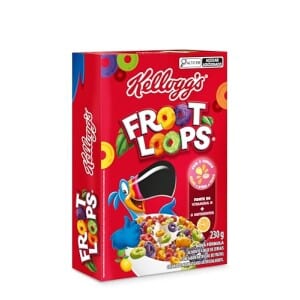 Cereal Froot Loops Sabor De Frutas Kellogg's 230g