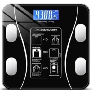 Balança Digital Bluetooth com Bioimpedância