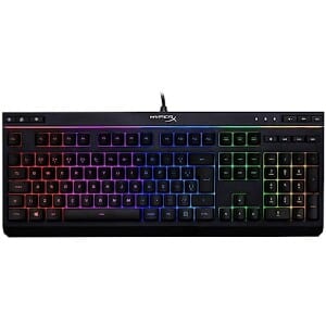 Teclado Gamer HyperX Alloy Core RGB, ABNT2, PRETO