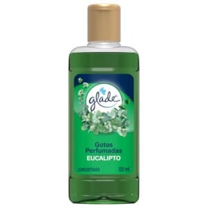 Glade Limpador Perfumado Concentrado Eucalipto, Gotas Perfumadas com Óleos Essenciais, 120ml