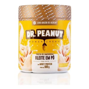 Pasta De Amendoim Dr. Peanut Leite Em Pó 600g