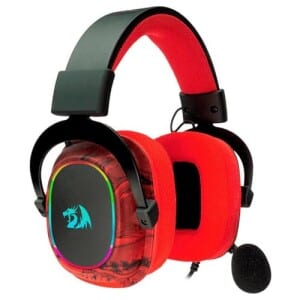 Redragon - Headset Gamer Infernal Ryuji ID-510RGB fone de ouvido Vermelho