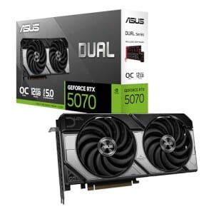 ASUS Dual GeForce RTX 5070 12 GB GDDR7 OC Edition - placa gráfica